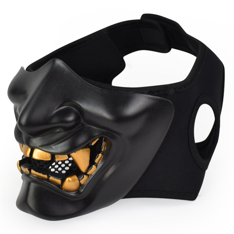 Respirator Half Face - Maschere Mezza Oni Cosplay Decor Samurai