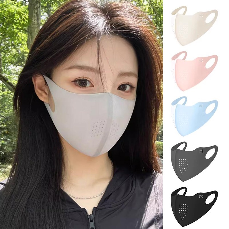 Sports Mask Breathable - Maschera Estiva in Seta Ghiacciata con