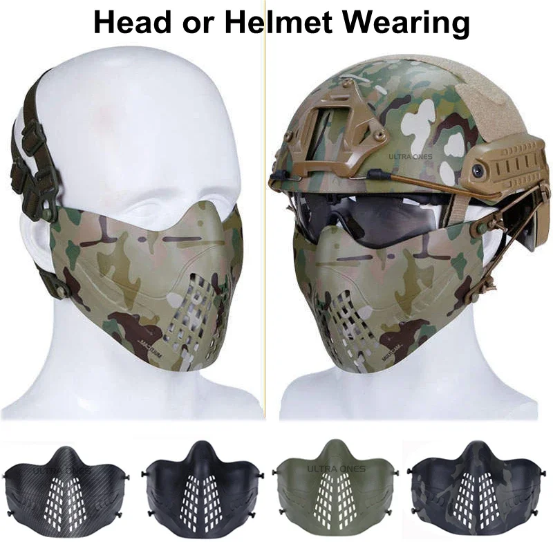 Maschera Tattica Mezza Faccia  - Respirator Half Face recensione e prezzo
